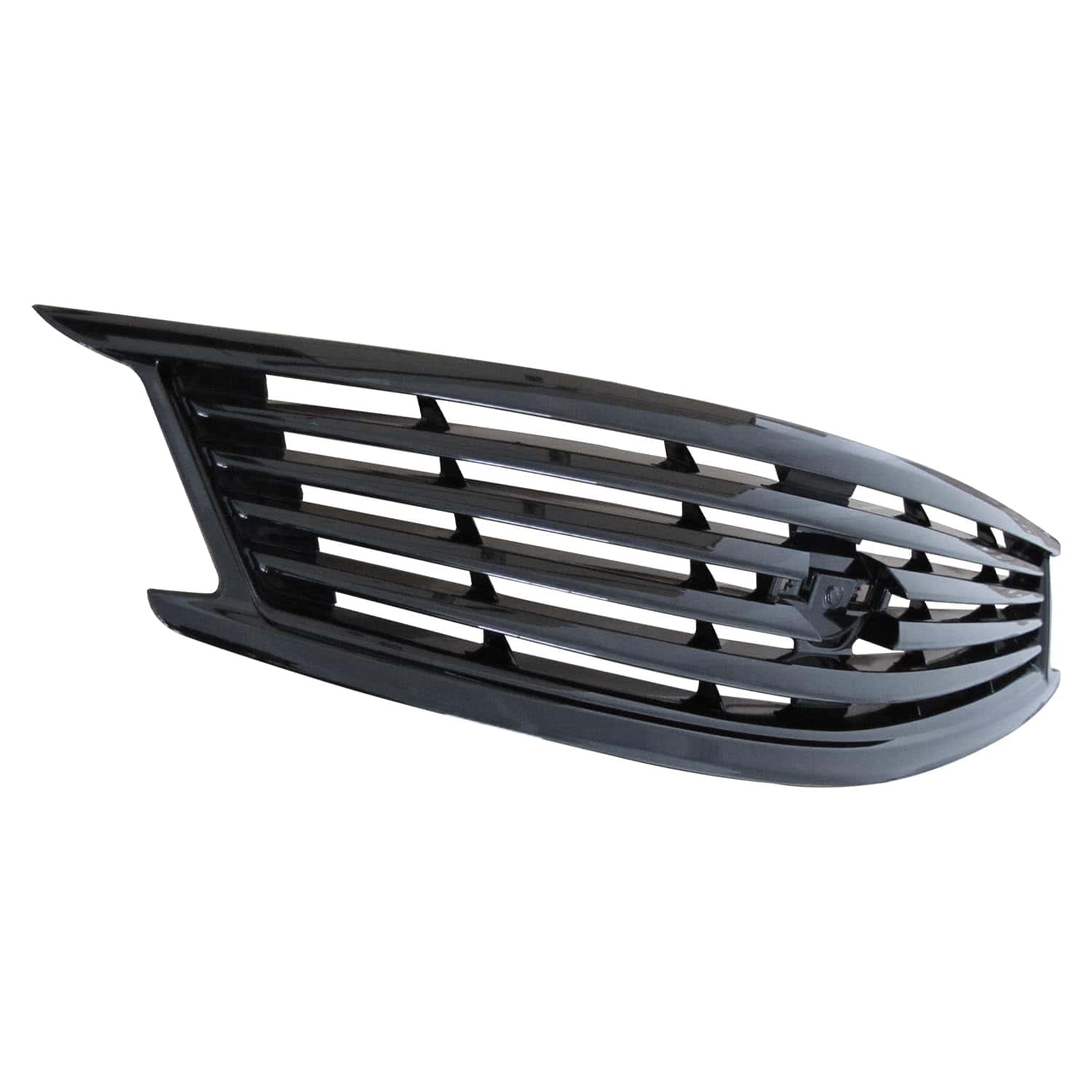 Parrilla frontal negra brillante para parachoques delantero - Imagen 6