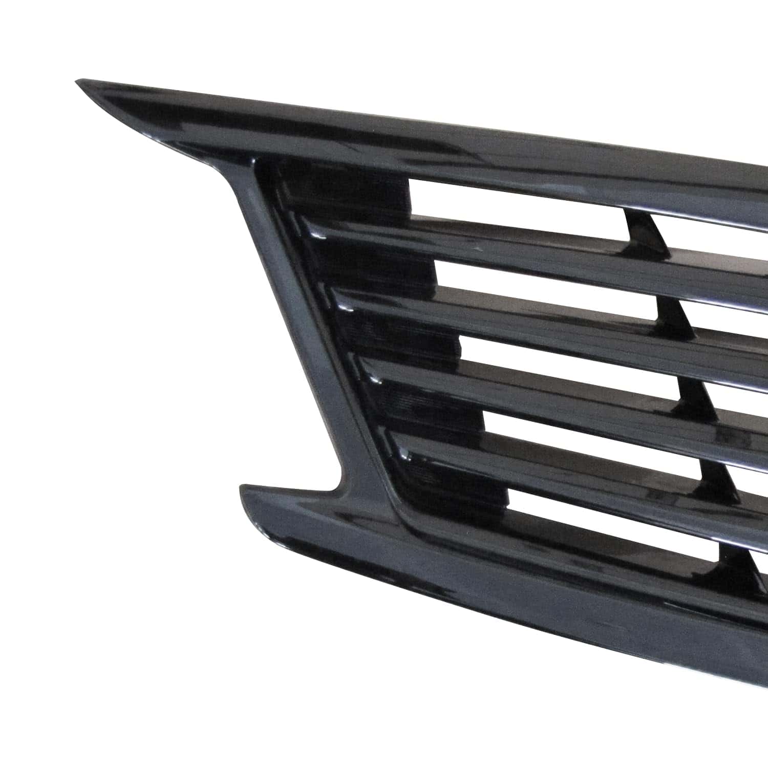 Parrilla frontal negra brillante para parachoques delantero - Imagen 7