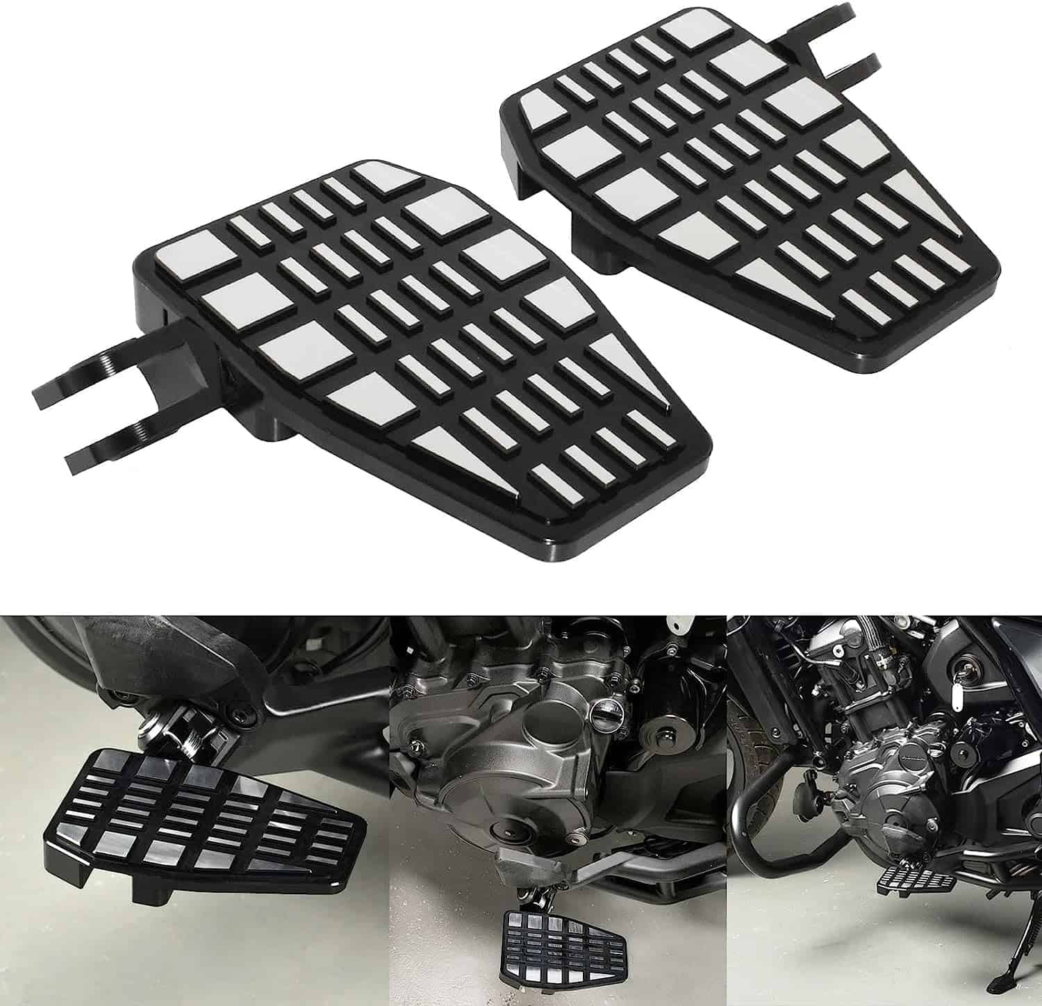 Pegs Reposapiés Almohadilla de Pedal Rest 2017-2022 - Imagen 3