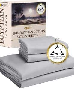 Juego de Sábanas y Fundas de Almohadas de Lujo Certificadas