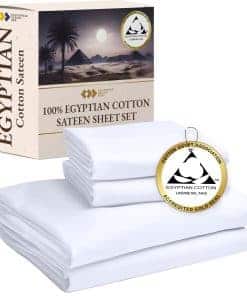 Juego de sábanas California Design Den 100% algodón egipcio