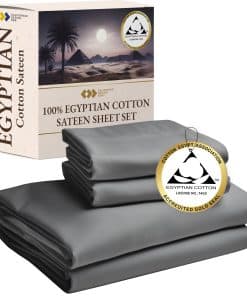 Juego de Sábanas de Lujo Certificado 100% Algodón Egipcio