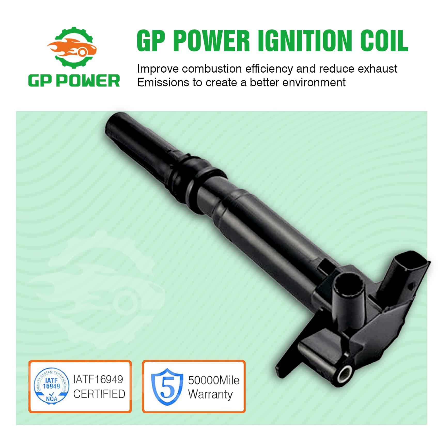 Bobina de Encendido GP POWER Para UF631 UF639 AL3Z-12029-A - Imagen 7