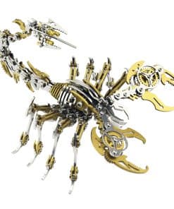 Modelo de Rompecabezas Metálico 3D de Escorpión OVIMUM, Kit