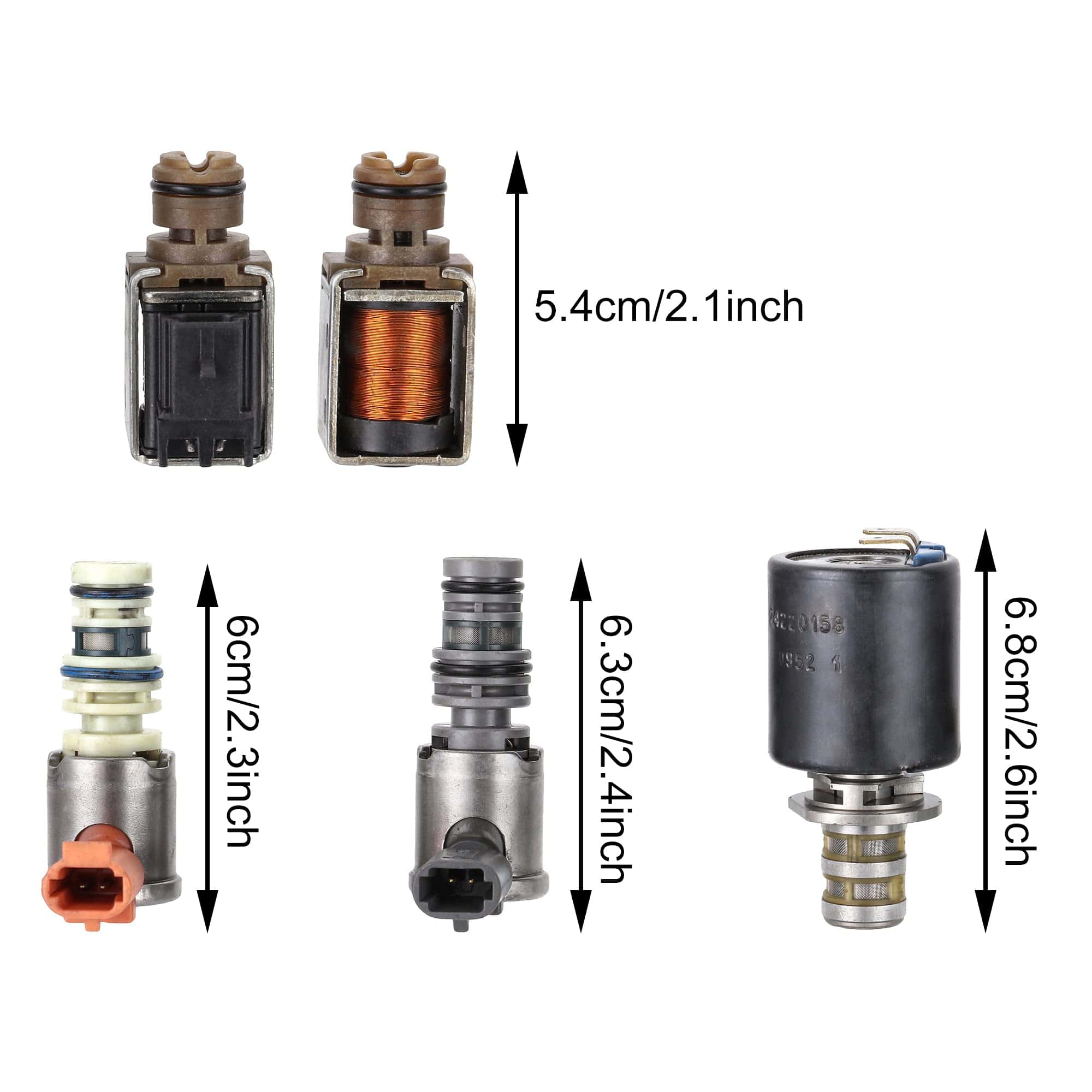 Kit de Solenoide de Transmisión SLTY 4L60 5PCS Válvula - Imagen 8