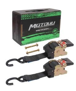 Par de Correas de Amarre Retráctiles con Traba de 2" x 8.8'