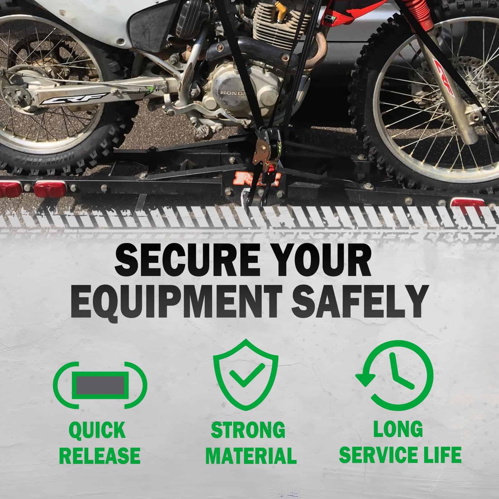 Par de Correas de Amarre Retráctiles con Traba de 2" x 8.8' - Imagen 9