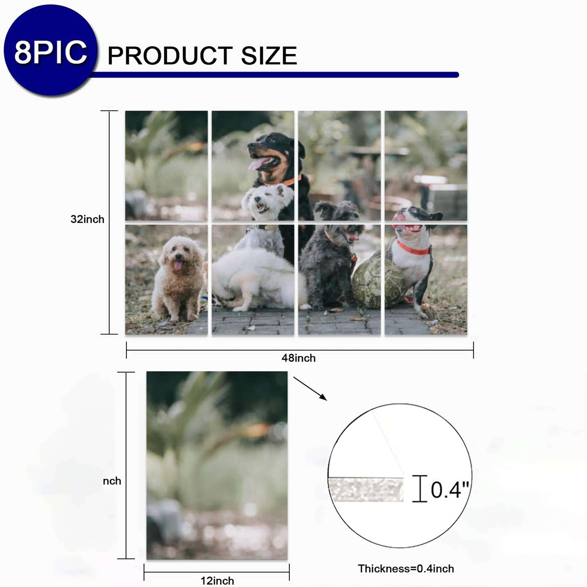 Paneles Acústicos de Arte, Rottweiler Bulldog Francés - Imagen 5