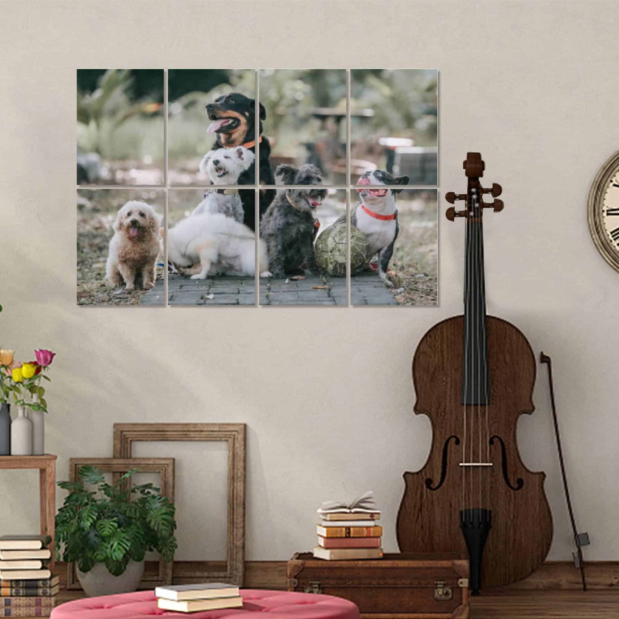 Paneles Acústicos de Arte, Rottweiler Bulldog Francés - Imagen 3