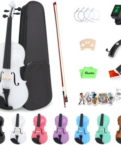 Kit de violín Rainbow Oneder 4/4 tamaño completo para