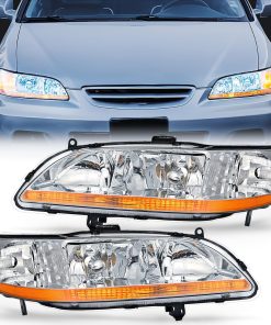 Conjunto de Faro delantero Nilight Compatible con 1998 1999