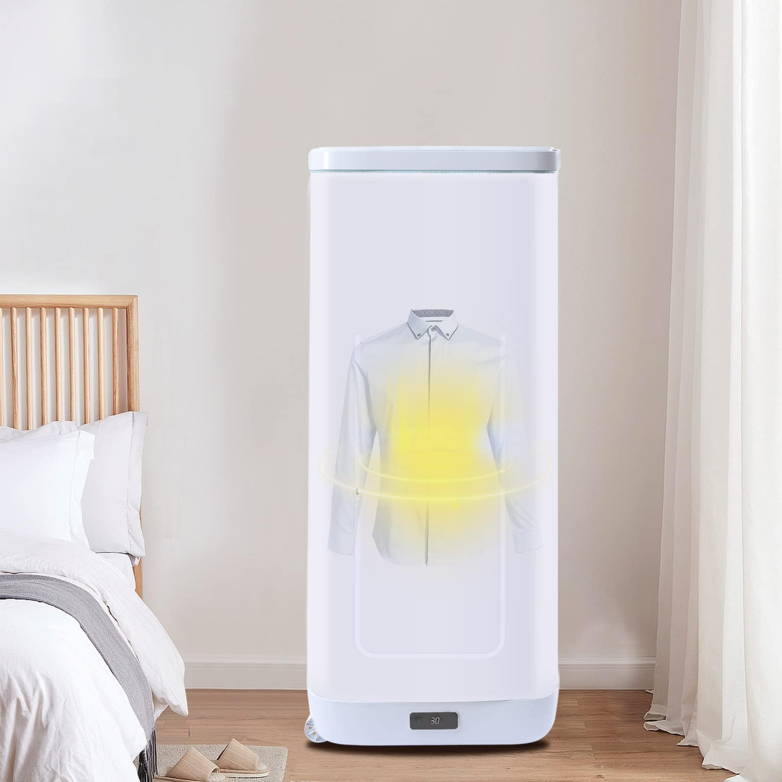 Secadora portátil rápida de 850W Cutycaty, Secadora de ropa - Imagen 5