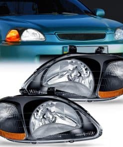 Conjunto de faros Nilight Compatible con 1996 1997 1998