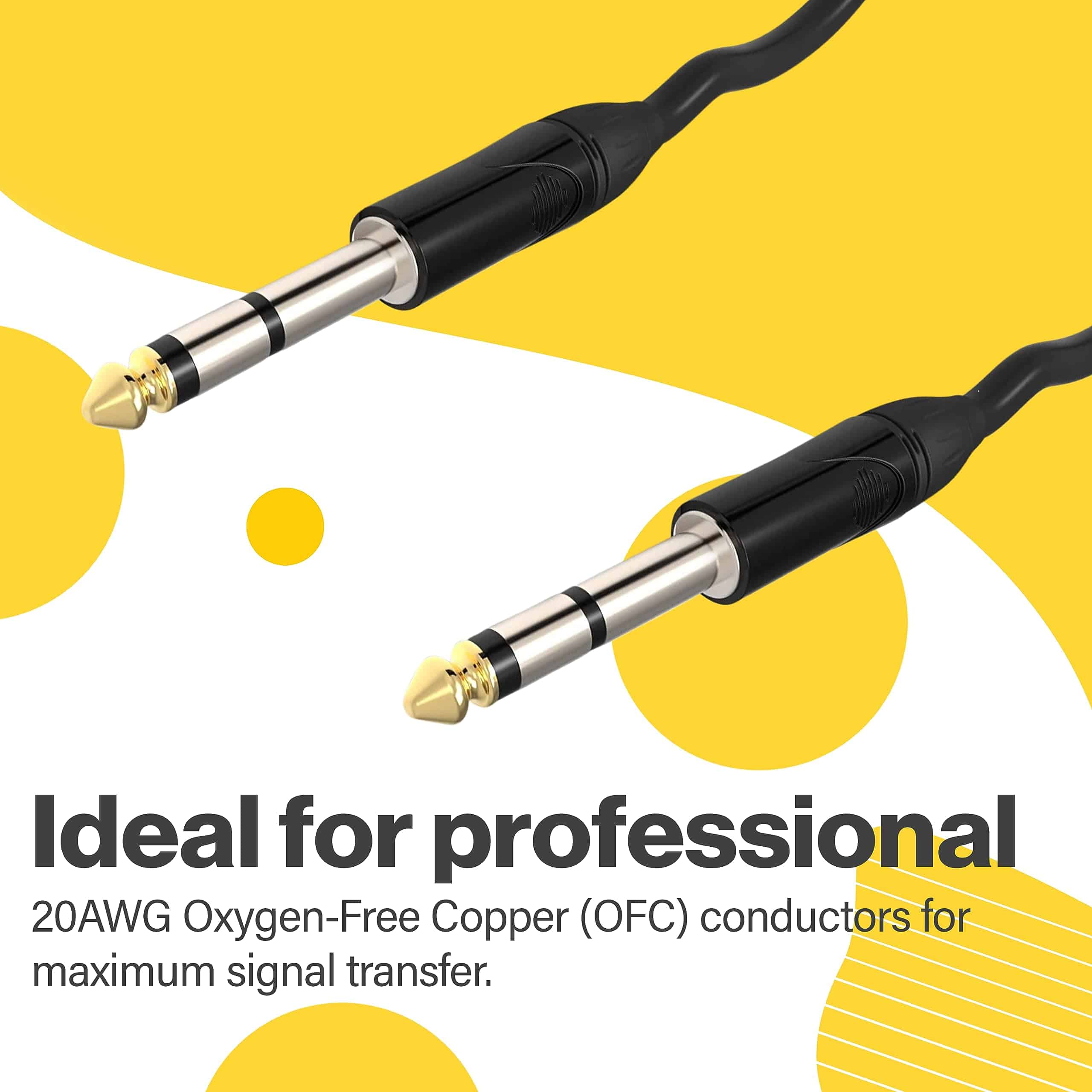 Cable de Interconexión BRENDAZ 1/4 TRS (Paquete de 2) 10 - Imagen 7