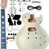 Kit de Guitarra Eléctrica de Corte Único DIY con Cuerpo y