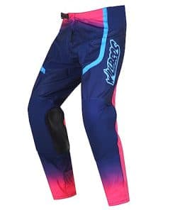 Pantalones de motocross Willbros MX para -Azul Rosa