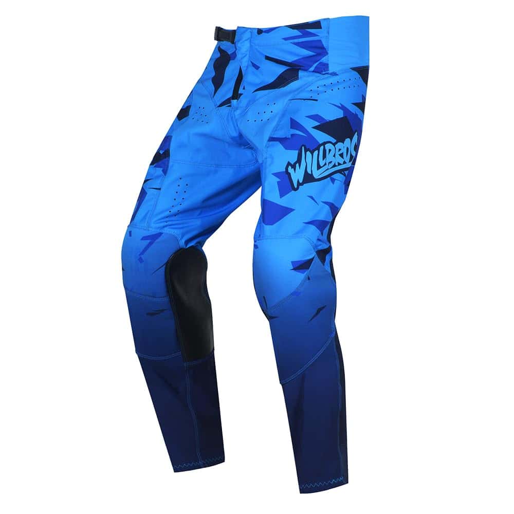 Pantalones de Motocross Willbros para Hombre, -Azul