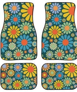 Conjunto de 4 Alfombrillas de Piso para Automóvil con