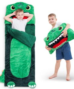 Saco de Dormir para Niños con Diseño de Dinosaurio, Mantita