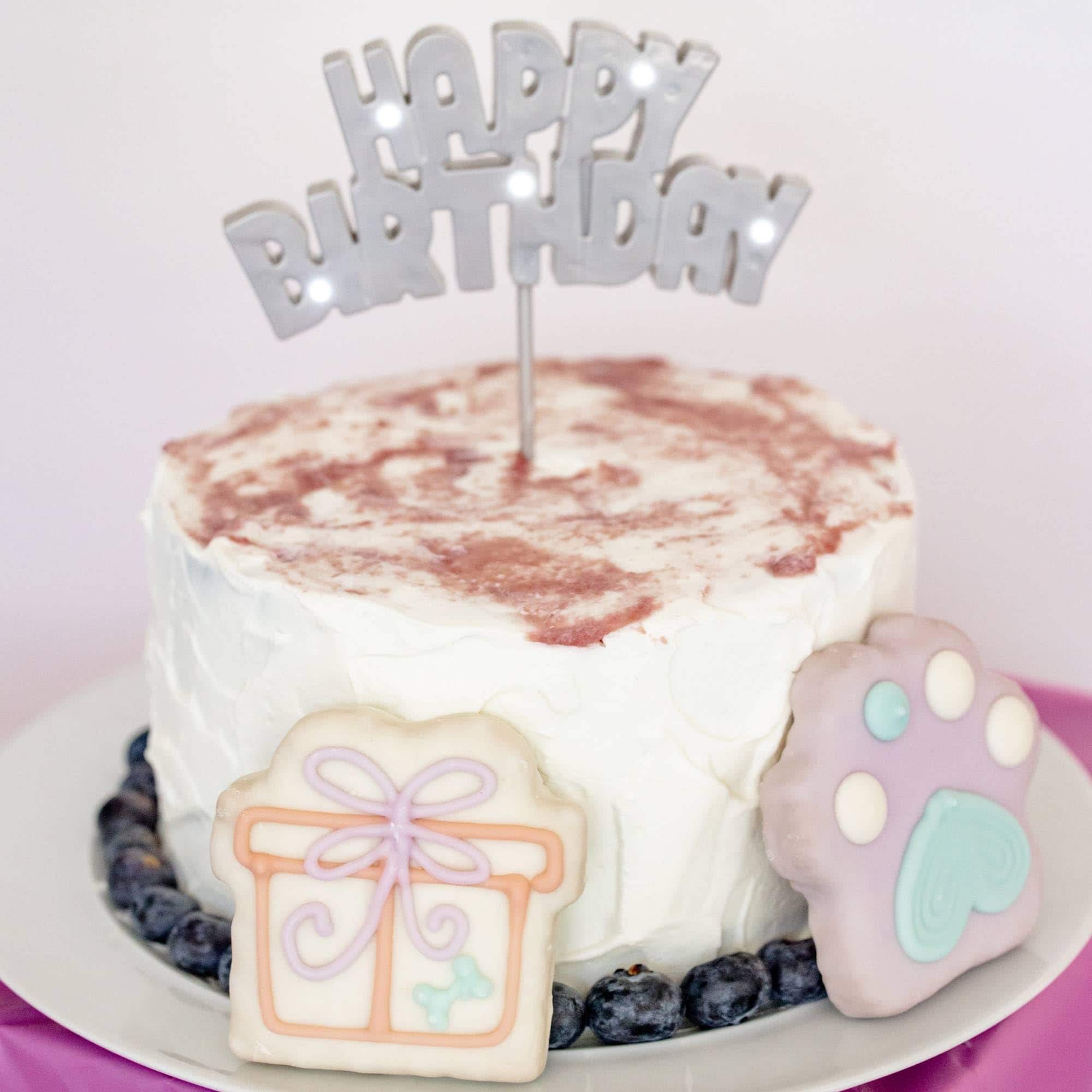 Caja de Galletas para Perros de Cumpleaños para Niñas | - Imagen 7