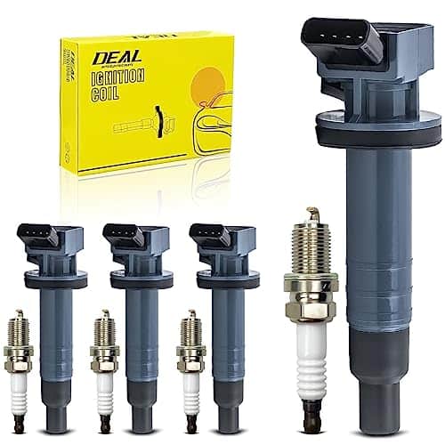 Nuevo Set de 4 Paquetes de Bobinas de Encendido + Bujías de