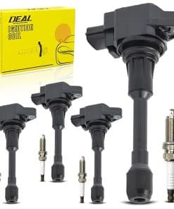 Paquete de 4 Bobinas de Encendido + Bujías de Doble Iridio