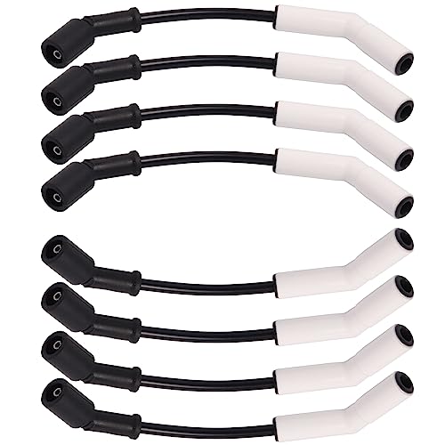 Conjunto de cables de bujías ENA Compatible con Chevrolet