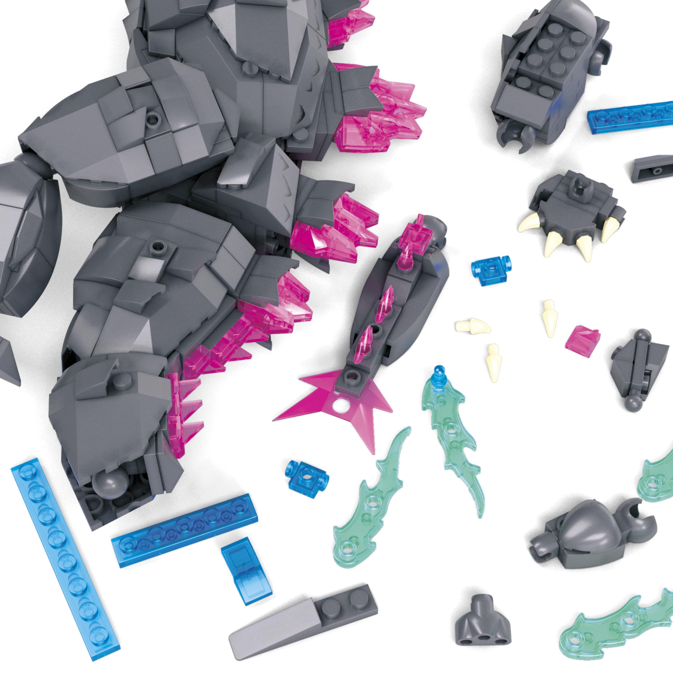 Figura de Acción del Set de Construcción MEGA Godzilla x - Imagen 4