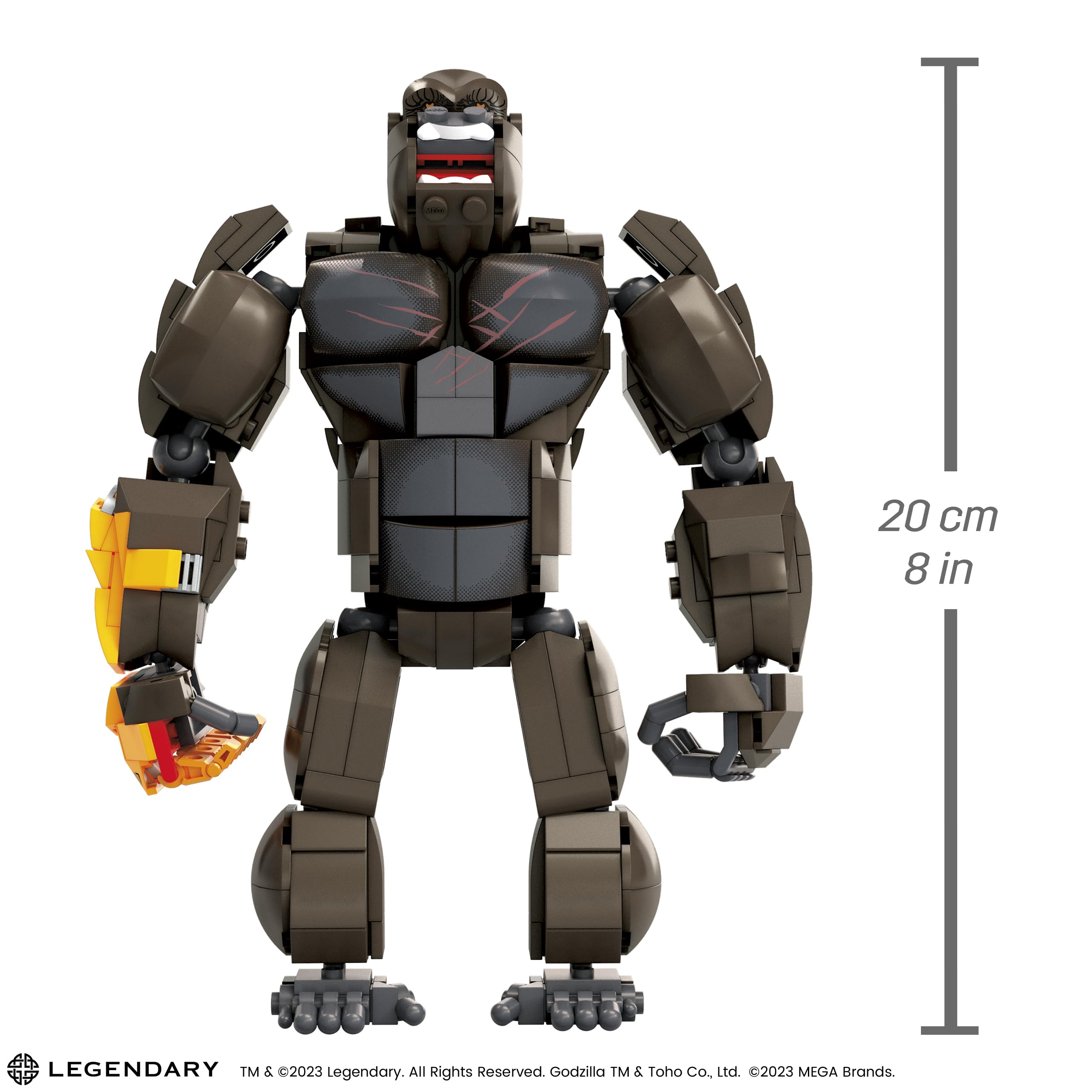 Mega Godzilla x Kong The New Empire Building Set Figura de - Imagen 3