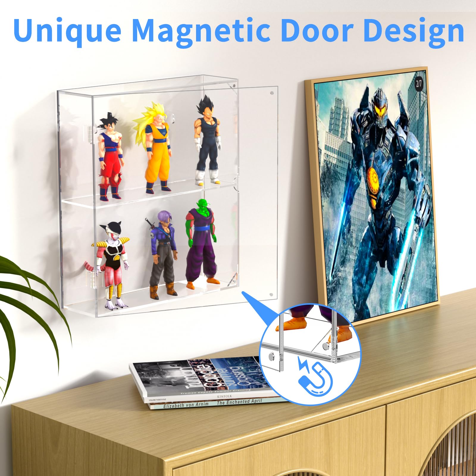 AITEE Acrylic Display Case, Caja de exhibición de acrílico - Imagen 4