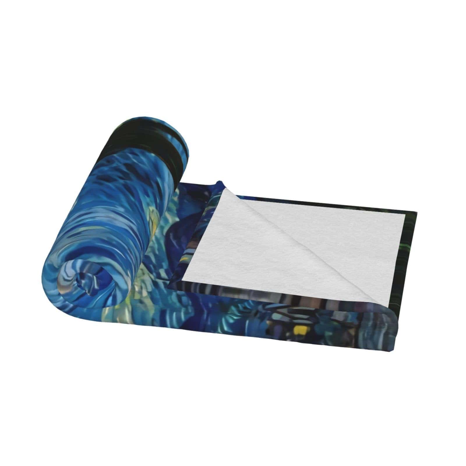 Manta de Franela The Starry Night de Van Gogh Súper Suave y - Imagen 4