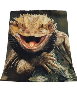 Manta de Tiro de Lana de Dragones Barbudos Súper Suave de