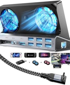 Estación de Acoplamiento para Steam Deck con Doble