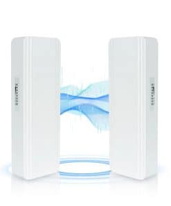 Puente Inalámbrico Davuaz, 5.8GHz 900Mbps 2x14dBi Alta