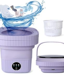 Lavadora Portátil, Mini Lavadora de 6L con 3 Modos de