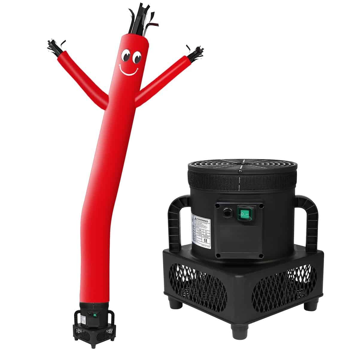 MOUNTO 6FT Bailarín de Tubo Inflable con Soplador de 1/3hp
