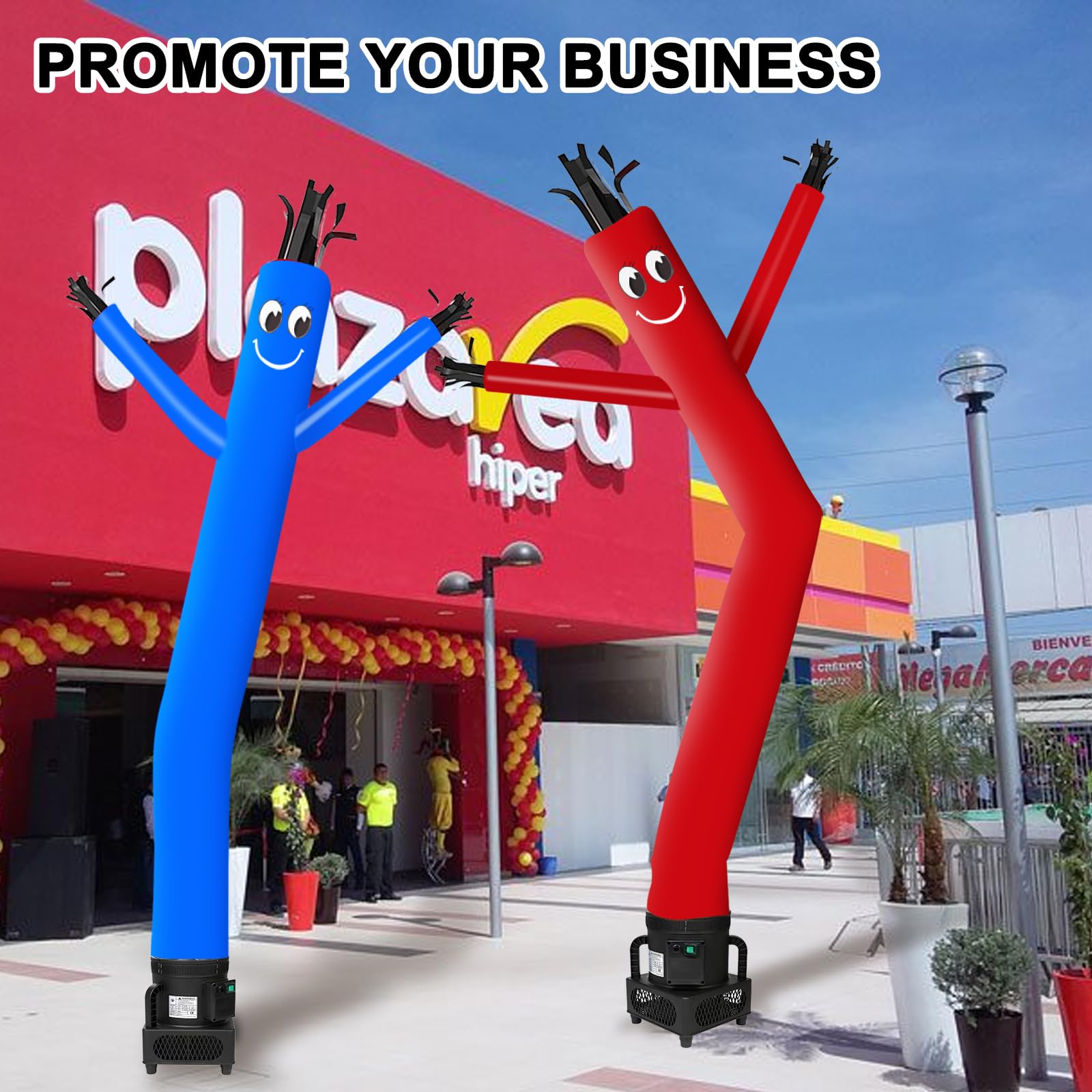 MOUNTO 6FT Marioneta Bailarina con Soplador de 1/3hp Set - Imagen 8