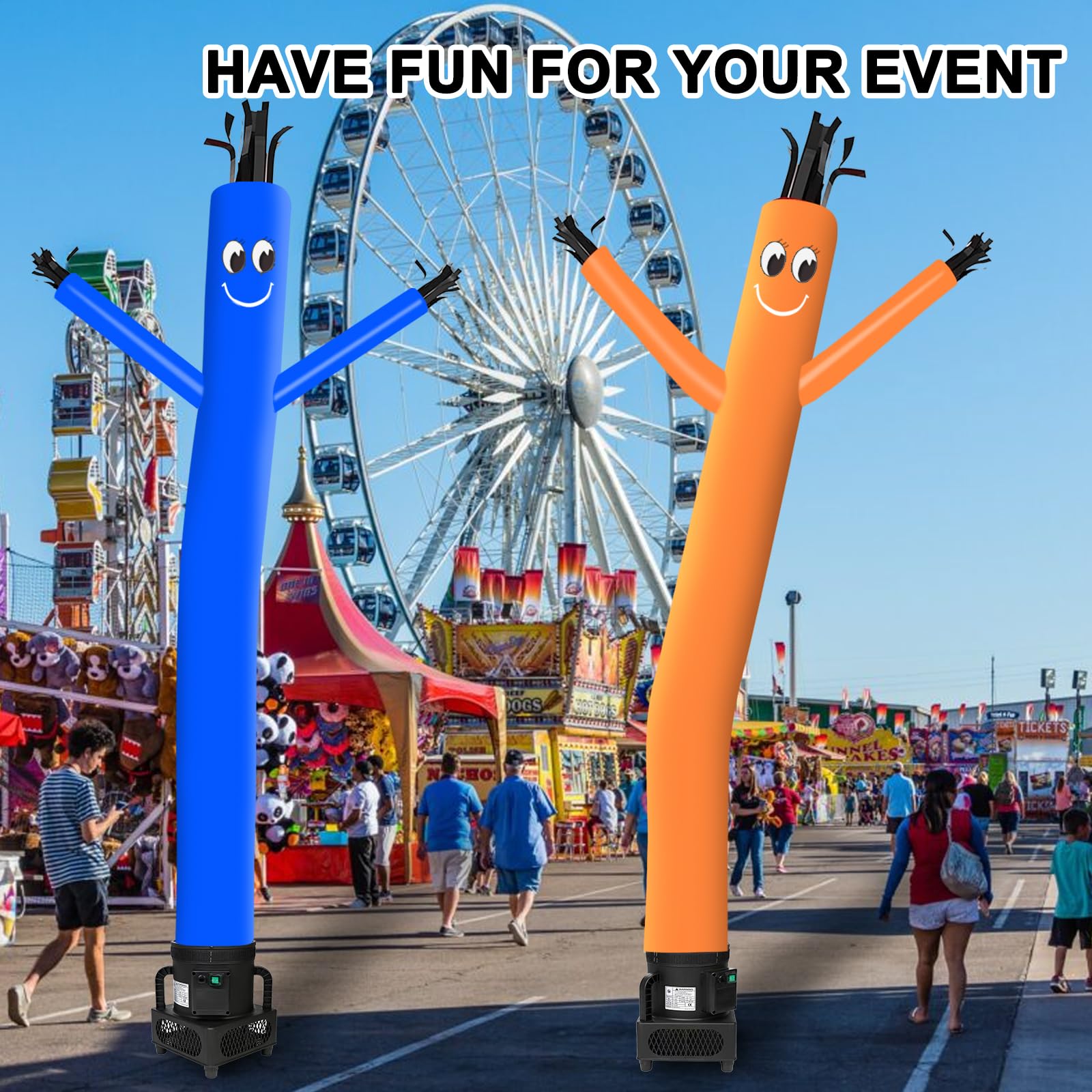 MOUNTO 6FT Marioneta Bailarina con Soplador de 1/3hp Set - Imagen 9