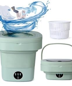 Lavadora Portátil, Mini Lavadora de 8L con 3 Modos de