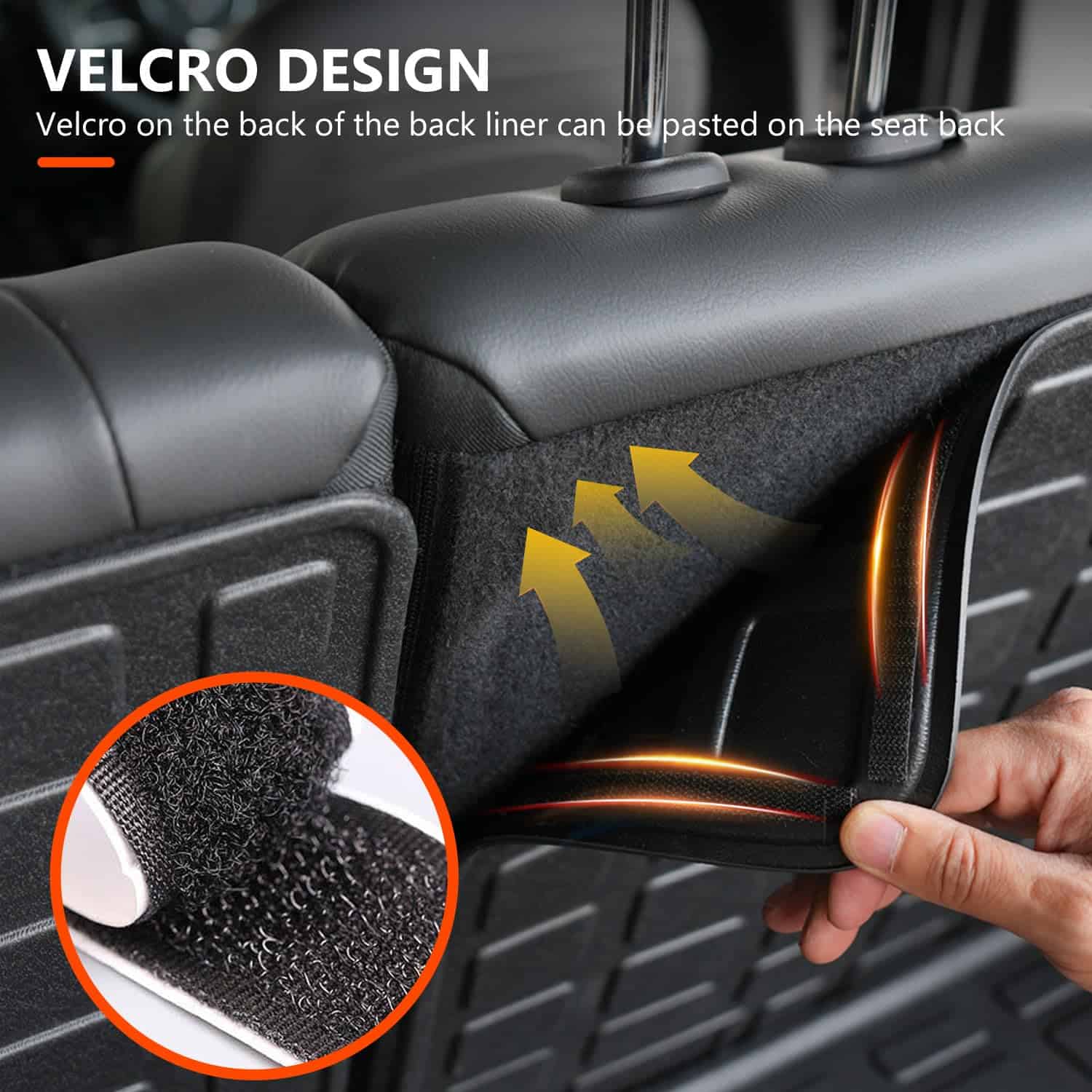 powoq Protector de Respaldo Trasero Compatible con Jeep - Imagen 5