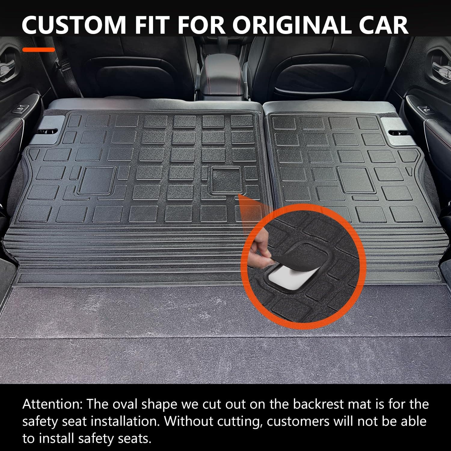 powoq Protector de Respaldo Trasero Compatible con Jeep - Imagen 3