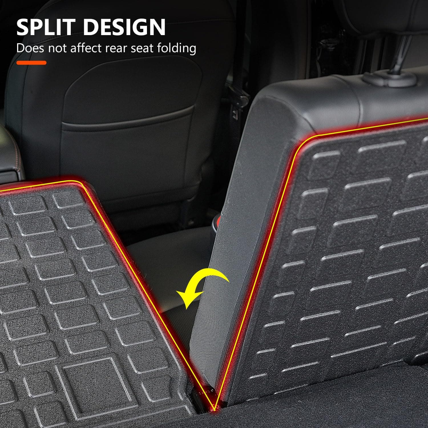 powoq Protector de Respaldo Trasero Compatible con Jeep - Imagen 6