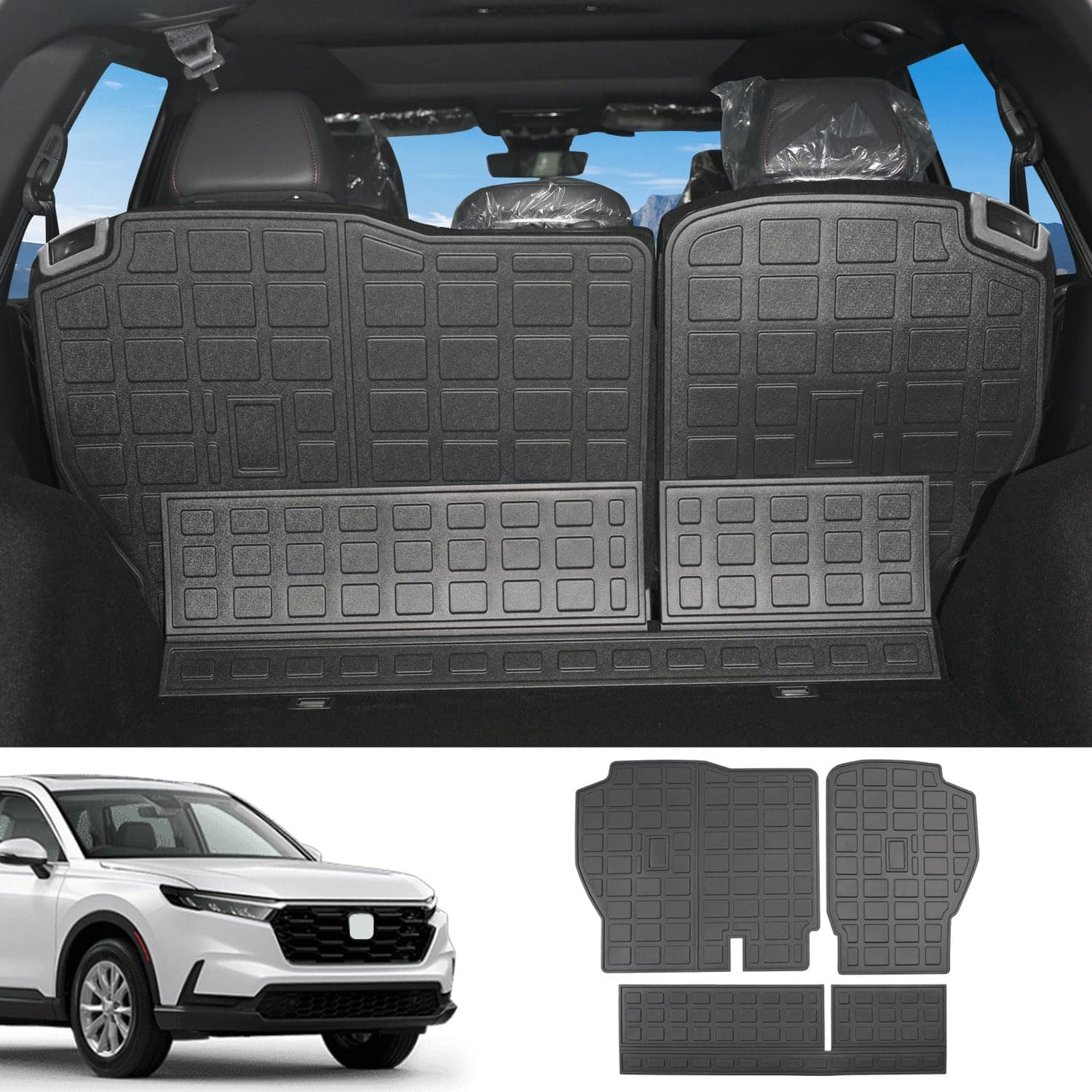 Mantas de Respaldo powoq Compatible con Honda CRV 2023 2024