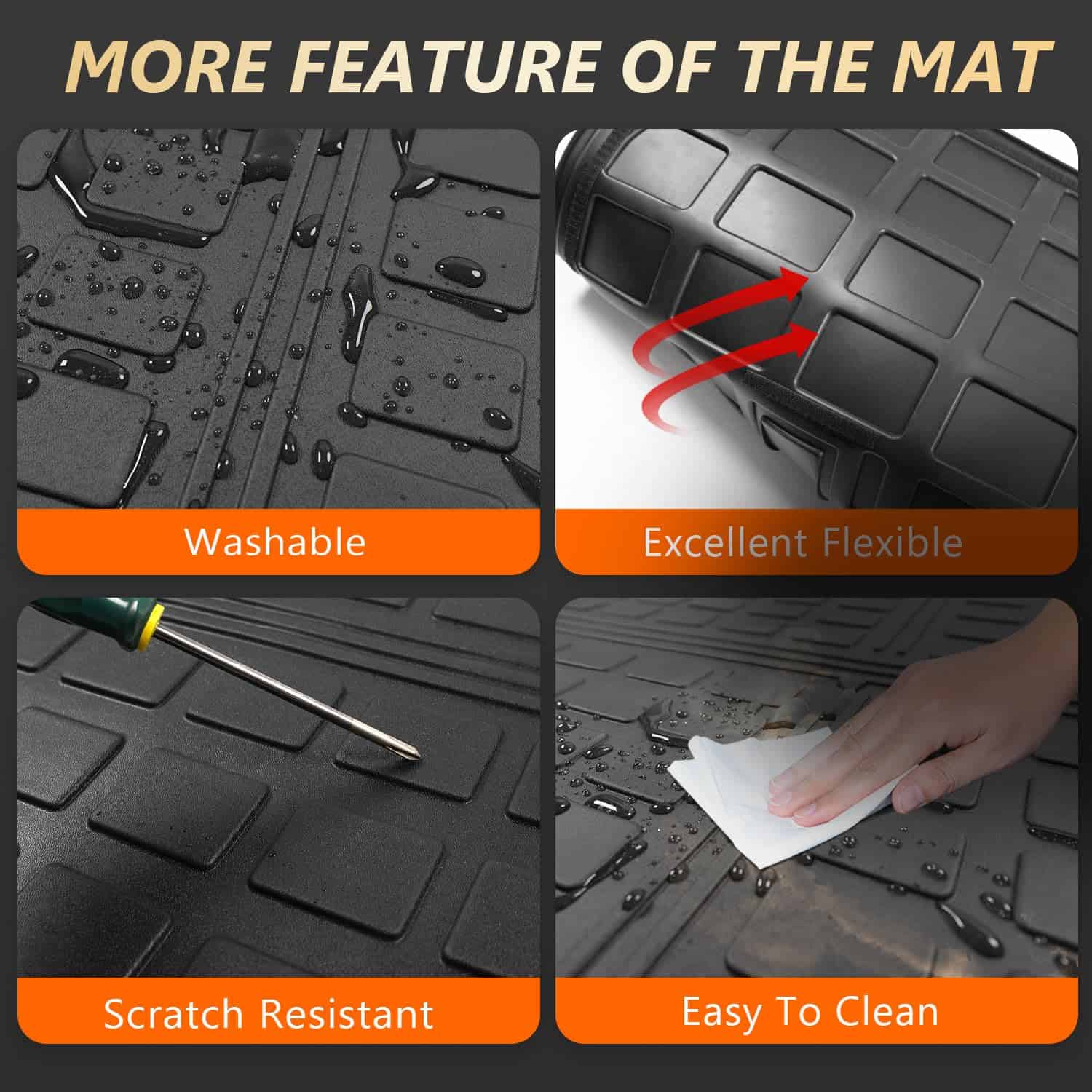 tapete para maletero powoq compatible con Honda CRV 2023 - Imagen 6