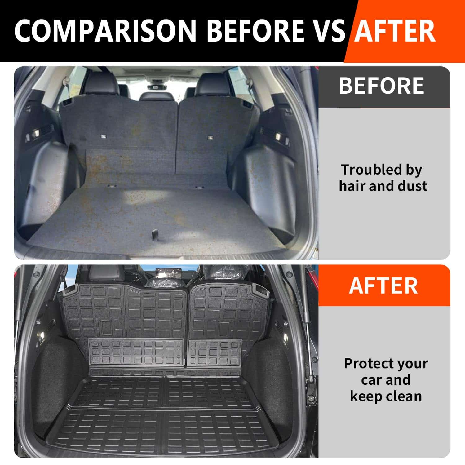 tapete para maletero powoq compatible con Honda CRV 2023 - Imagen 4