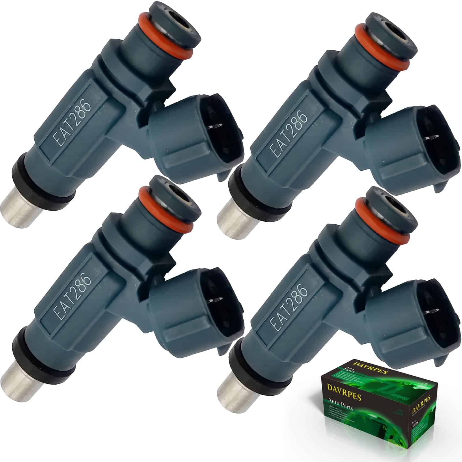 DAVRPES 4PCS EAT286 Inyectores de Combustible Boquilla de