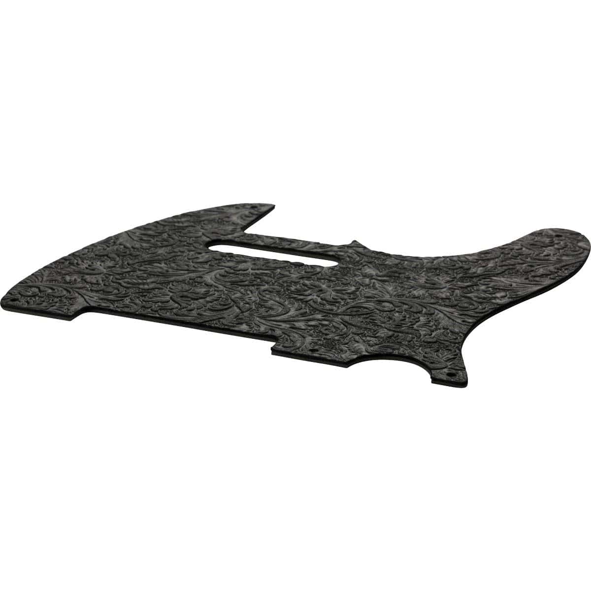 Pickguard de Cuero Waylon Jennings para Telecaster, Negro - Imagen 5