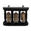 QT S Spinning Tibetan Prayer Wheel Wall Hanging Design -