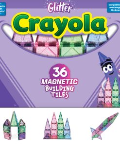 Set de Bloques Magnéticos CreateOn Crayola Brillos, Juego