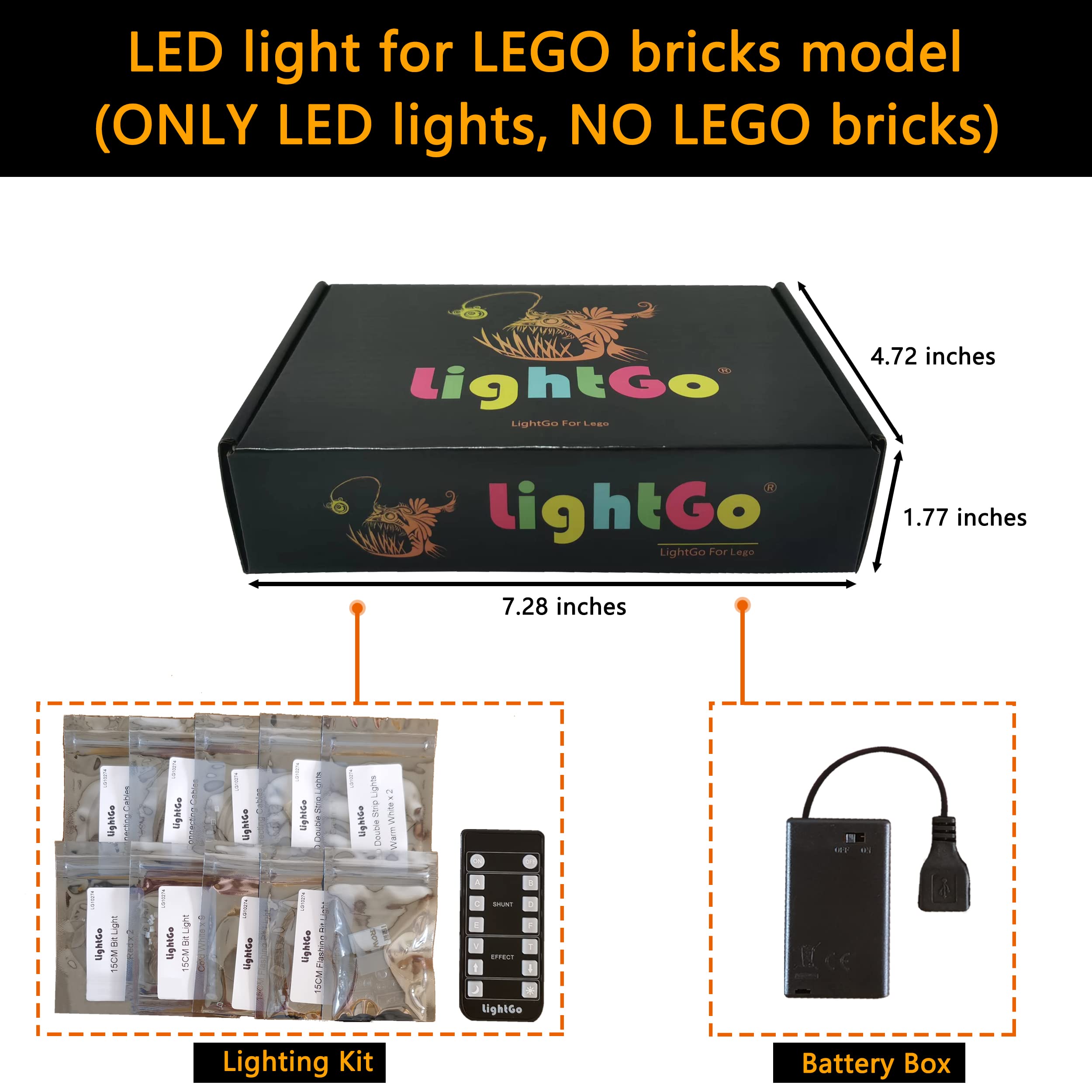 Kit de iluminación LED LightGo Diseñado -Colorido - Imagen 3
